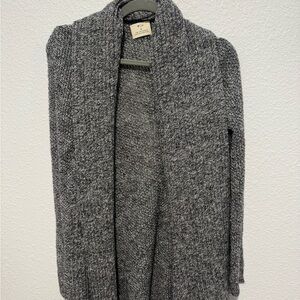 Nordstrom Charcoal Knit Cardigan
